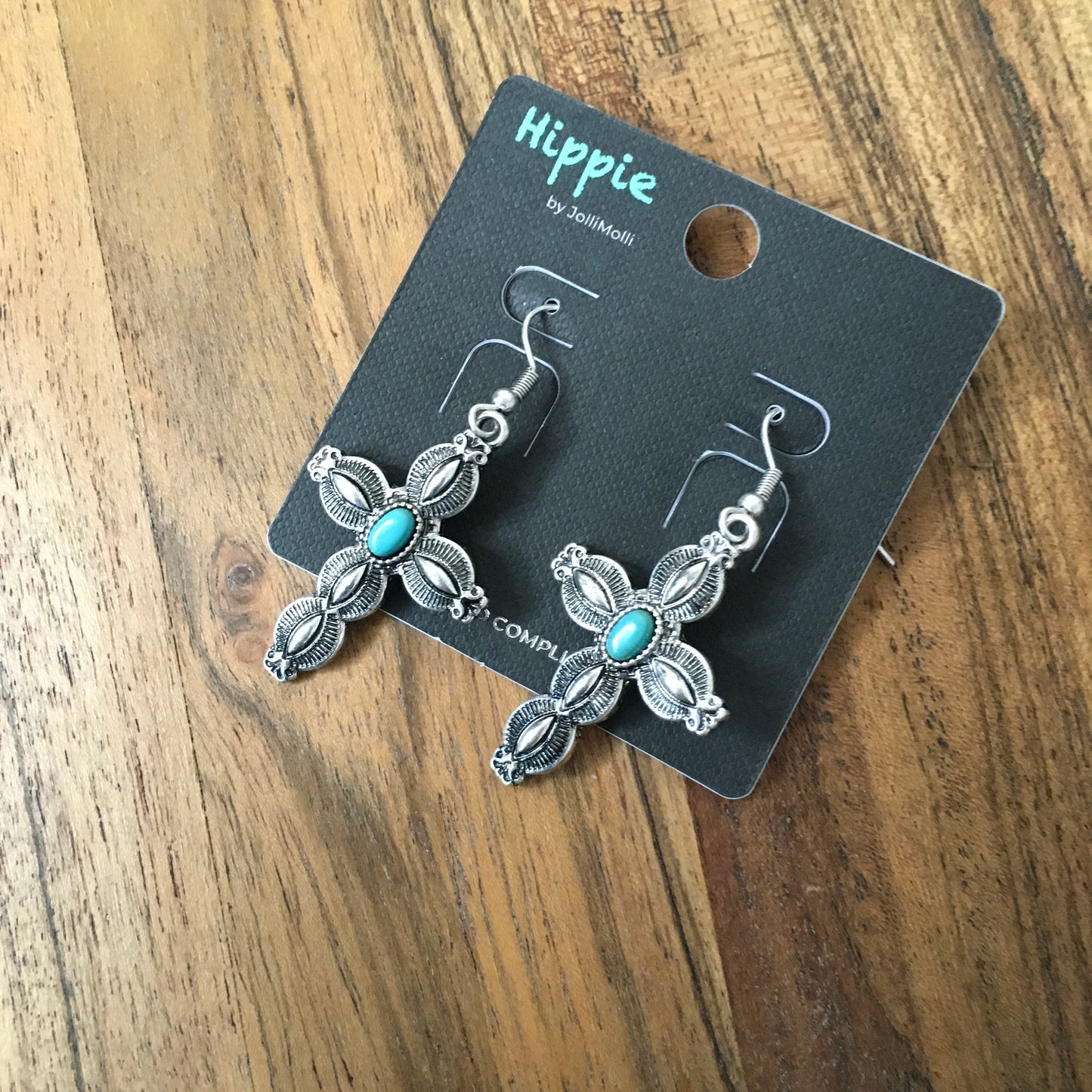 Aylen - Cross Earrings